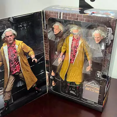 Buy Original NECA DOC Brown Marty McFly Guitar Action Figure Ultimate Back To The Fu • 40.99£