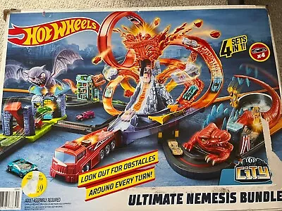 Buy Hot Wheels Ultimate Nemesis Bundle (4 Sets In 1) - 001 • 34.78£