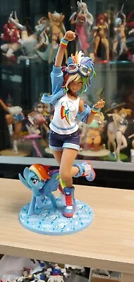 Buy My Little Pony Rainbow Dash Bishoujo Multicolor PVC Action Figure Toys Gift • 51.97£