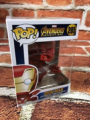 Buy Iron Man (Red) Chrome #285 Funko Pop Marvel • 4.50£