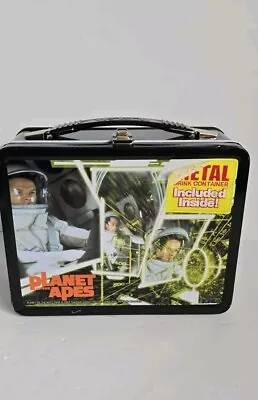 Buy NECA 2001 Planet Of The Apes Metal Lunch Box With Sealed Metal Flask • 24.99£