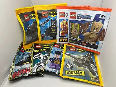 Buy LEGO Super Heroes DC & Marvel Mini-builds & Minifigures In Paper Bags| Brand New • 3.45£