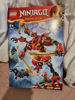 Buy LEGO Ninjago 71812 Kai's Ninja Climber Mech Age 9+ 623pcs - Brand New & Sealed • 50.99£