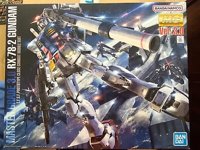Buy MG RX-78-2 Gundam Ver. 3.0  1/100 Unbuilt New Model Kit Gundam 0079 Gunpla • 52£
