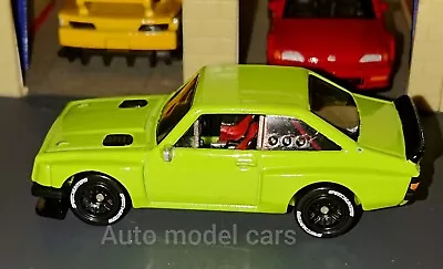 Buy Ford Escort Rs2000 Classic British Sports Car In 1.64 Scale By Hotwheels. Custom • 9.99£