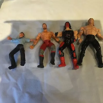 Buy Wcw Toy Biz Figures X 4 1999 • 5.99£