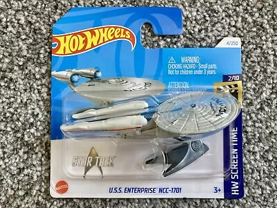 Buy Hot Wheels USS Enterprise NCC1701. White. Star Trek Ship. Brand New • 3.80£