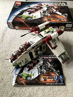 Buy LEGO Star Wars Republic Gunship (7163) - Complete With Minifigures  • 349.99£