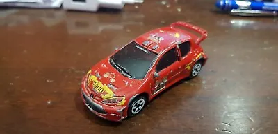 Buy Vintage Majorette 205b 1/57 Peugeot 206 Wrc Used • 3.02£