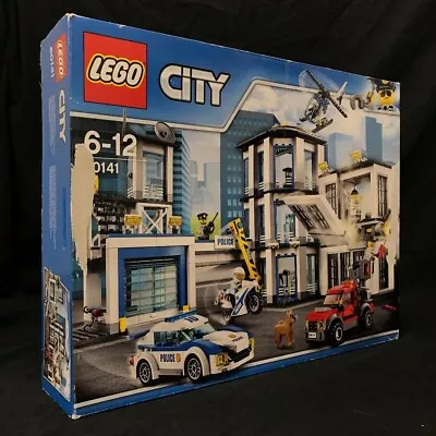 Buy Lego City 60141 Police Station Partial Sealed 2017 & Manuals Boxed RMF16-CD • 31£