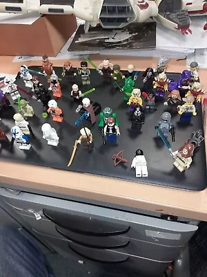 Buy Bundle Of Lego Mini Figures, Star Wars, Ninjago Etc • 62£