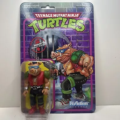 Buy Teenage Mutant Ninja Turtles - TMNT - Super7 Reaction - BEBOP - • 26.50£