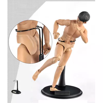 Buy 1/6 Action Man Figure Stands Base Holder Hot Toys Phicen DID Doll Display U & C • 6.30£