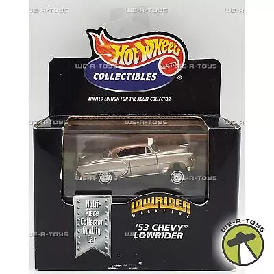 Buy Hot Wheels Collectibles '53 Chevy Lowrider Limited Edition 1998 Mattel 26784 New • 61.64£