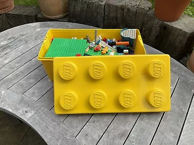 Buy Lego Storage Box 8 Stud Yellow. Good Condition With A Quantity Of Lego Inside. • 19.99£