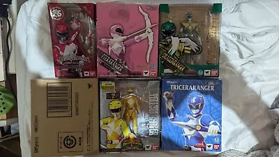 Buy Sh Figuarts Mighty Morphin Power Rangers Bundle Of 6 Rangers Japanese And US... • 700£