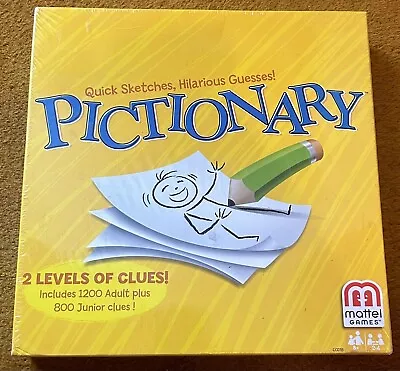 Buy Pictionary Board Game - Mattel Games - 2013 Edition - Brand New & Sealed • 12£