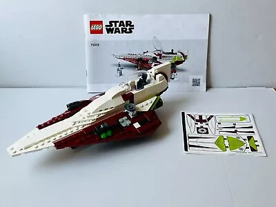 Buy LEGO Star Wars 75333 Obi-Wan Kenobi's Jedi Starfighter | BUILD ONLY, NO MINIFIGS • 11.95£
