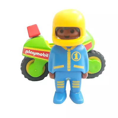 Buy Playmobil 123 6719 Motorbike & Rider  • 7.99£