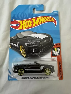 Buy Hot Wheels 2015 Ford Mustang Gt Convertible • 3.50£