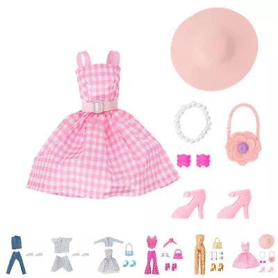 Buy Girls Barbie Doll Margot Robbie Ken Outfits Clothes Shoes Accessories Set Gift • 6.07£