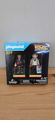 Buy Playmobil 70459 Back To The Future Marty Mcfly And Dr. Emmett Brown Toy Figures • 12.99£