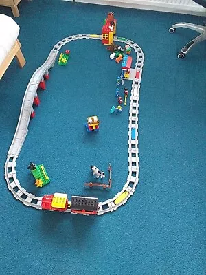 Buy Lego Duplo Working Train Large Track Layout • 18.50£