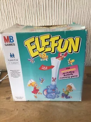 Buy Elefun MB Games Hasbro 1996 Vintage Butterfly Catching Children’s Game • 29.99£