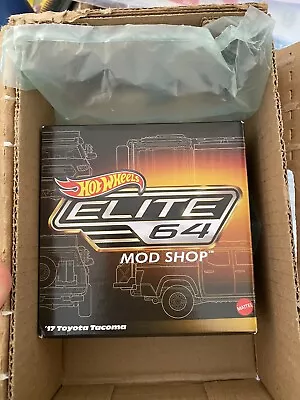 Buy Hot Wheels Elite 64 Mod Shop ‘17 Toyota Tacoma Mattel Creations Unopened • 50£