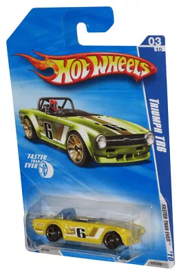 Buy Hot Wheels Faster Than Ever '10 Yellow Triumph TR6 Toy Car 131/240 • 18.46£