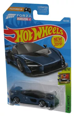 Buy Hot Wheels Forza Horizon 4 Exotics 4/10 (2019) Blue McLaren Senna Toy Car 162/2 • 16.51£