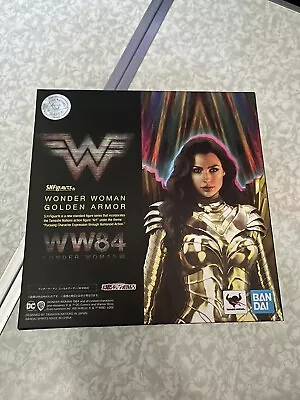 Buy Bandai S.H. Figuarts Wonder Woman 1984 (GOLD ARMOR VERSION) And Dc Icons Bundle • 35£