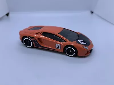 Buy Hot Wheels - Lamborghini Aventador Orange - Diecast Collectible - 1:64 - USED • 4.50£