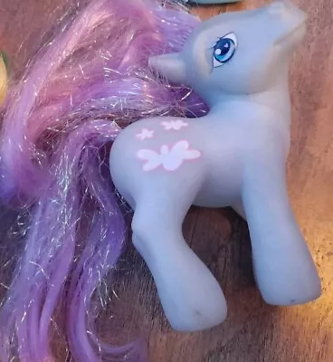 Buy My Little Pony Fair Weather 2002 G3 Unicorn Hasbro Lilac Purple Blue Sparkle • 10£