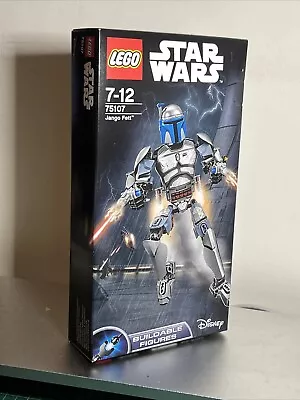 Buy Brand New Lego Star Wars Jango Fett Buildable Figures 75107 • 20£
