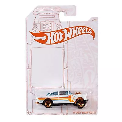 Buy Hot Wheels Gjw51 Pearl And Chrome '55 Chevy Bel Air Gasser • 7.19£