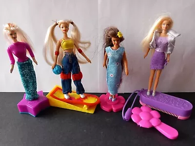Buy 2000 Barbie McDonalds By Mattel 4x Dolls • 10£