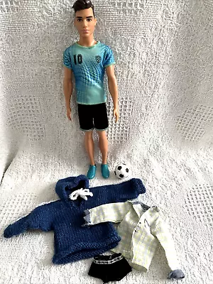 Buy Ken Barbie Doll Football Theme Clothes Bundle Good Condition  • 9.99£