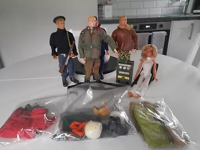 Buy Vintage 1960s/70s Action Man And Mego Doll + Accessories Joblot. • 249.99£
