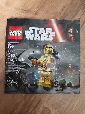 Buy LEGO Star Wars Minifigure - Red Arm C-3PO NEW Sealed Polybag 6123882 5002948 • 10£