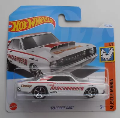 Buy Hot Wheels 68 Dodge Dart Muscle Mania. Ramcharger Goodyear Mopar Livery • 6.19£