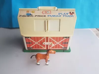 Buy 1967 Fisher Price Play Family Farm Loose With Vintage Horse • 15.20£