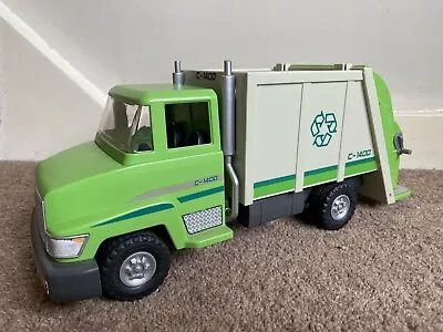 Buy Playmobil City Life Recycling Truck, 5679, Garbage Truck, Green, Plastic, Rare. • 8£