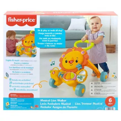 Buy Fisher-Price Musical Lion Walker - LatestBuy • 54.28£