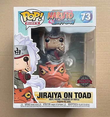 Buy Funko Pop Rides Naruto Shippuden Jiraiya On Toad 6  #73 + Free Protector • 59.99£