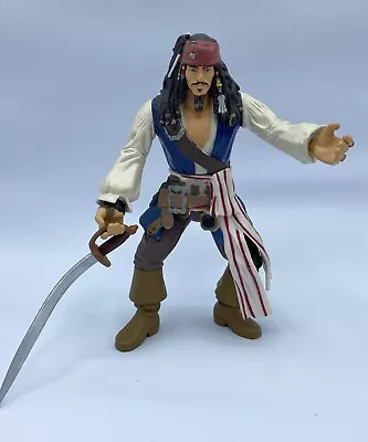 Buy Zizzle Disney Jack Sparrow Pirate Of The Caribbean Action Figure 7  • 8£