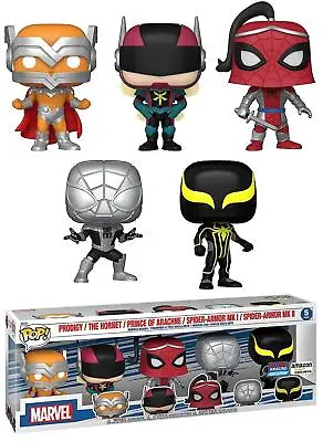 Buy Funko POP! Spider Man 5 Pack - Marvel: Year Of The Spider Figures • 33.49£