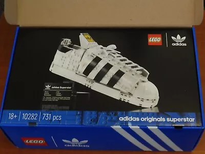 Buy Lego 10282  Adidas Originals Superstar Trainer  Box/Sealed  'Wear To Outer Box' • 89.99£