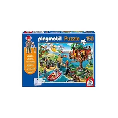 Buy Playmobil: Tree House Jigsaw With Playmobil Figure (150Pc) - Brand New & Sealed • 11.79£