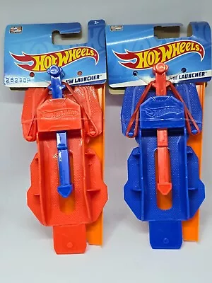 Buy Hot Wheels Track Builder Launcher 2 Pack For Track System - Blue And Red • 6.52£